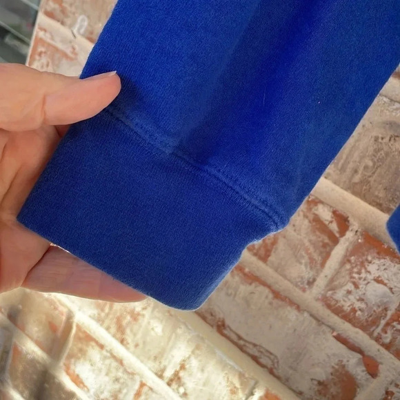 Port Company Blue Ravenclaw Ring Spun Hooded Sweatshirt - Picture 5 of 7